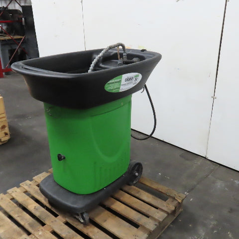 CRC SmartWasher Model 23 15 Gallon Mobile Parts Washer 120VAC 1PH 8.3A Tested