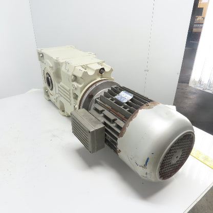 Bonfiglioli A603/UH60 5.50/6.60KW Gear Motor 3Ph 220/480V 156:1 Ratio 60mm Shaft