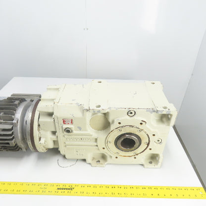 Bonfiglioli A603/UH60 5.50/6.60KW Gear Motor 3Ph 220/480V 156:1 Ratio 60mm Shaft