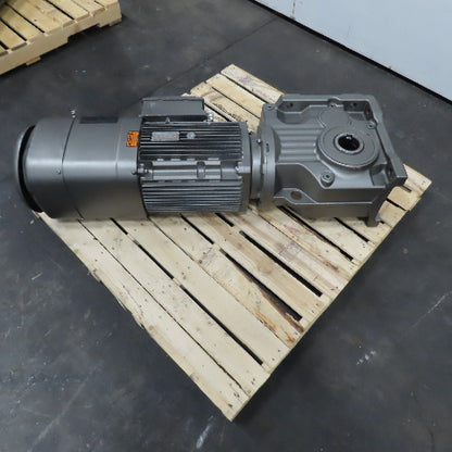 Sew-Eurodrive KA97BDRL180S4BE32HR/TF/EG7S/AL/C Helical-Bevel Gear Motor 134RPM