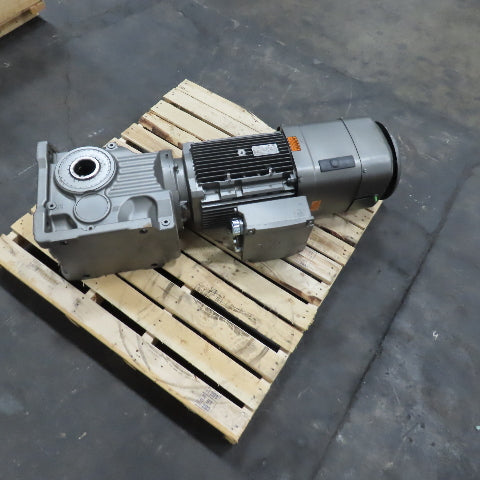 Sew-Eurodrive KA97BDRL180S4BE32HR/TF/EG7S/AL/C Helical-Bevel Gear Motor 134RPM