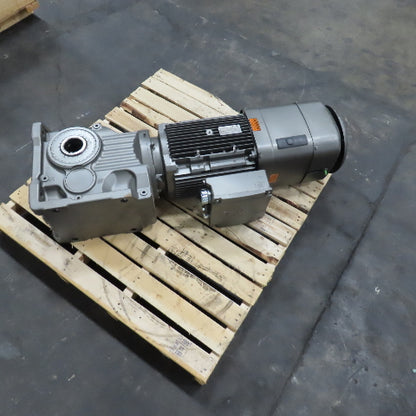 Sew-Eurodrive KA97BDRL180S4BE32HR/TF/EG7S/AL/C Helical-Bevel Gear Motor 134RPM