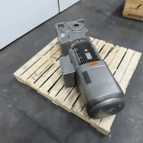 Sew-Eurodrive KA97BDRL180S4BE32HR/TF/EG7S/AL/C Helical-Bevel Gear Motor 134RPM