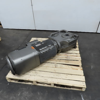 Sew-Eurodrive KA97BDRL180S4BE32HR/TF/EG7S/AL/C Helical-Bevel Gear Motor 134RPM