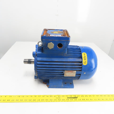 Cemp EEx-d 7.5KW AC Electric Motor 3Ph 280/480V 1740RPM 38mm Shaft TESTED