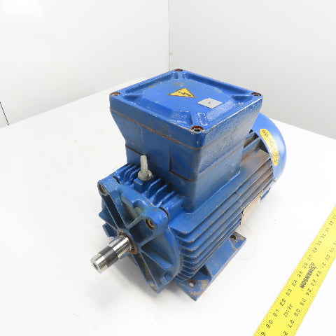 Cemp EEx-de 4KW AC Electric Motor 3Ph 280/480V 3480RPM 28mm Shaft TESTED