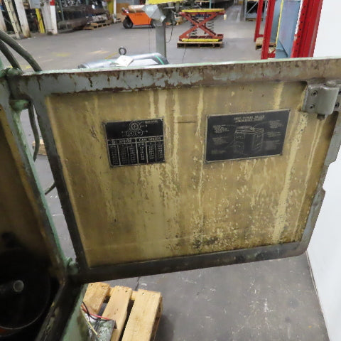 Reed A22 Vertical 3-Die Cylindrical Thread Roller Machine 480V 3PH (Needs Work)