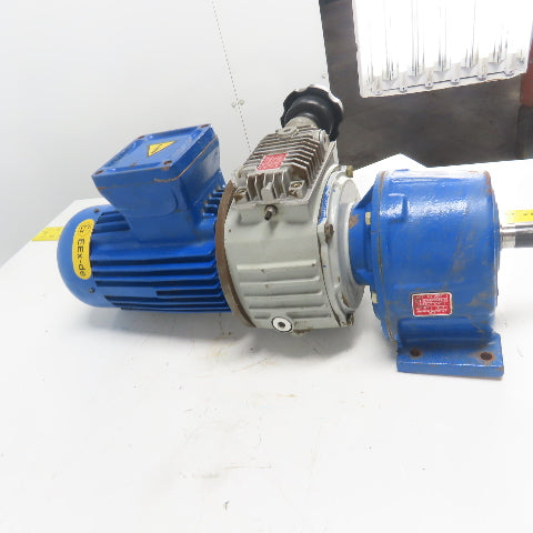 Bonfiglioli AS 25/P 31.27:1 Ratio Gear Motor 0.55KW 280/480V 3Ph W/ VBG 1 C P80