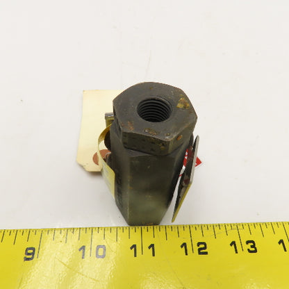 Neles-Jamesbury 1/4" NPT Shut Off Valve Chlorine Service 325°F