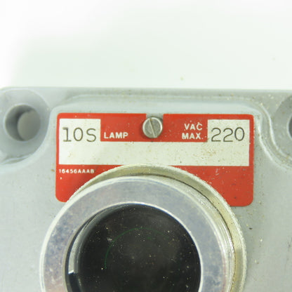 Killark XCS-0A16 Hazardous Location Control Station Cover 220VAC