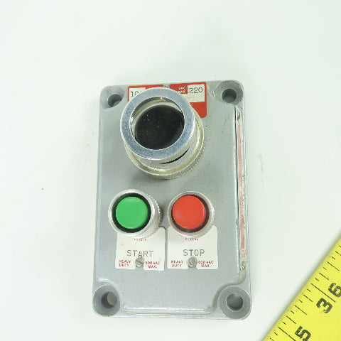 Killark XCS-0A16 Hazardous Location Control Station Cover 220VAC