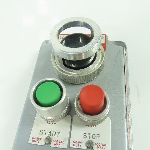 Killark XCS-0A16 Hazardous Location Control Station Cover 220VAC