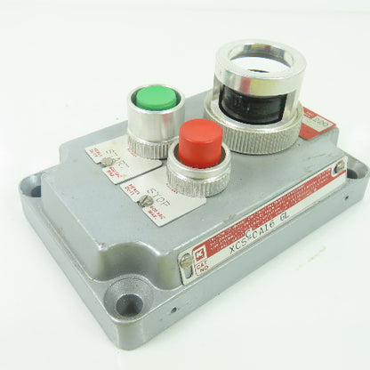 Killark XCS-0A16 Hazardous Location Control Station Cover 220VAC