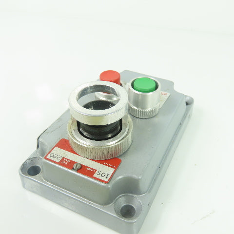 Killark XCS-0A16 Hazardous Location Control Station Cover 220VAC