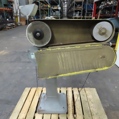Jet IBG-8SSB 8" 1HP Industrial Pedestal Mount Buffer 120V 1PH W/ Belt Side