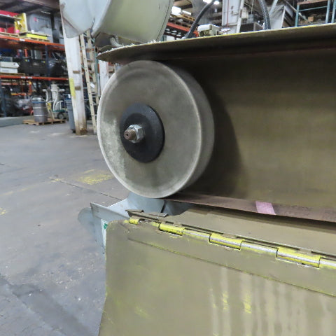Jet IBG-8SSB 8" 1HP Industrial Pedestal Mount Buffer 120V 1PH W/ Belt Side