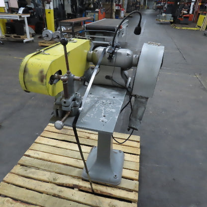 Jet IBG-8SSB 8" 1HP Industrial Pedestal Mount Buffer 120V 1PH W/ Belt Side