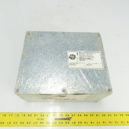 Hoffman A12106GSC 12" x 10" x 6" Galvanized Screw Cover Electrical Enclosure NEW