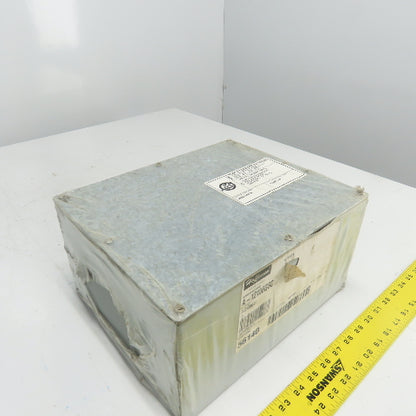 Hoffman A12106GSC 12" x 10" x 6" Galvanized Screw Cover Electrical Enclosure NEW