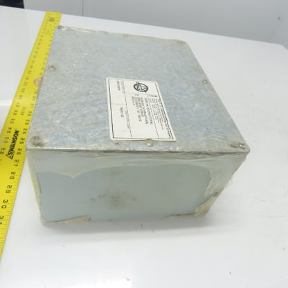 Hoffman A12106GSC 12" x 10" x 6" Galvanized Screw Cover Electrical Enclosure NEW