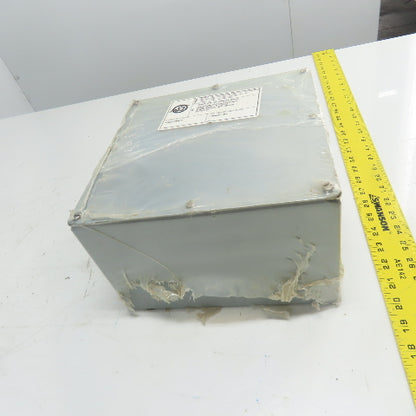 Hoffman A-10106GSC 10" x 10" x 6" Gasketed Screw Cover Electrical Box