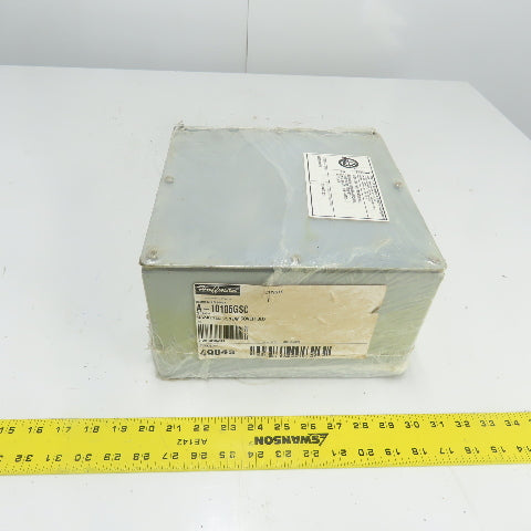 Hoffman A-10106GSC 10" x 10" x 6" Gasketed Screw Cover Electrical Box