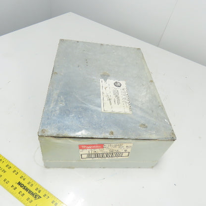 Hoffman A-16126GSC 16" x 12" x 6" Gasketed Screw Cover Electrical Box