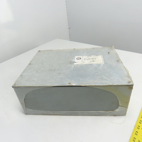 Hoffman A-16126GSC 16" x 12" x 6" Gasketed Screw Cover Electrical Box