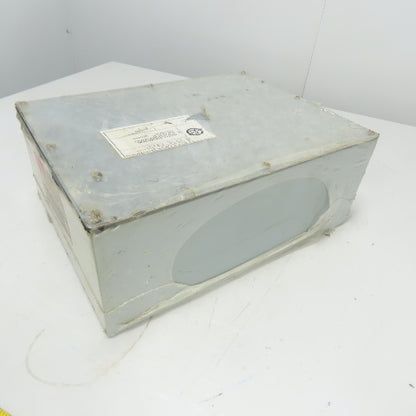 Hoffman A-16126GSC 16" x 12" x 6" Gasketed Screw Cover Electrical Box