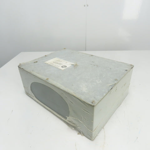 Hoffman A-16126GSC 16" x 12" x 6" Gasketed Screw Cover Electrical Box