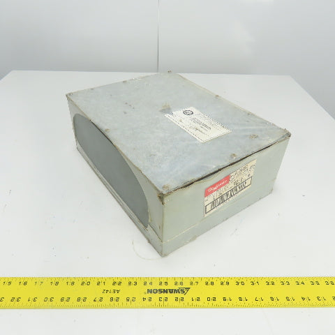 Hoffman A-16126GSC 16" x 12" x 6" Gasketed Screw Cover Electrical Box