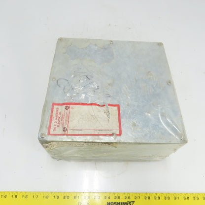 Hoffman A-12126GSC 12" x 12" x 6" Gasketed Screw Cover Electrical Box