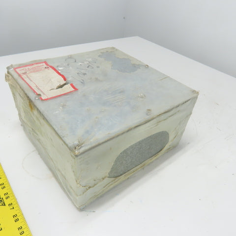 Hoffman A-12126GSC 12" x 12" x 6" Gasketed Screw Cover Electrical Box