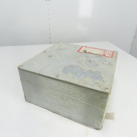 Hoffman A-12126GSC 12" x 12" x 6" Gasketed Screw Cover Electrical Box