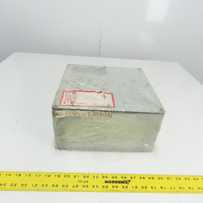 Hoffman A-12126GSC 12" x 12" x 6" Gasketed Screw Cover Electrical Box