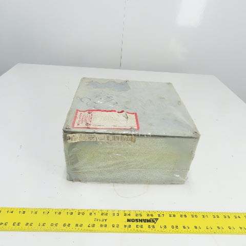 Hoffman A-12126GSC 12" x 12" x 6" Gasketed Screw Cover Electrical Box