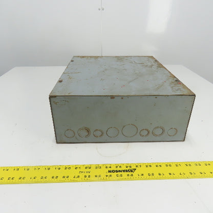 Wiegmann 142P 18" x15" x 6" Screw Cover Junction Box