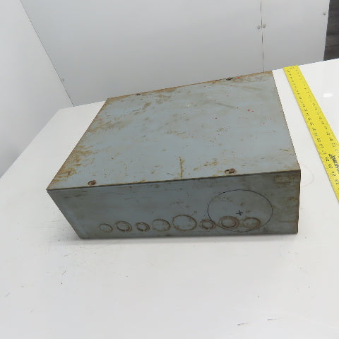 Wiegmann 142P 18" x15" x 6" Screw Cover Junction Box