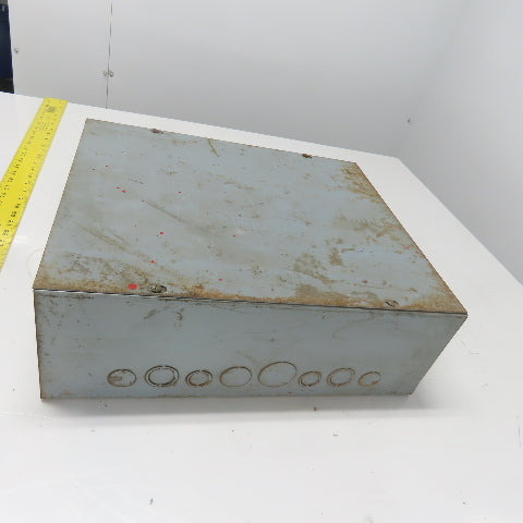 Wiegmann 142P 18" x15" x 6" Screw Cover Junction Box