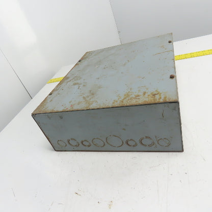 Wiegmann 142P 18" x15" x 6" Screw Cover Junction Box