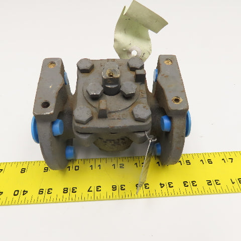 Xomox 9W5365 Tufline 1" Flange Mount Ball Valve Class 150 400°F