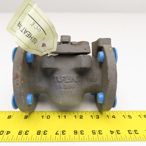 Xomox 9W5365 Tufline 1" Flange Mount Ball Valve Class 150 400°F
