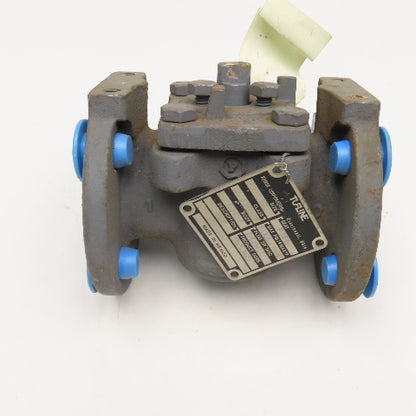Xomox 9W5365 Tufline 1" Flange Mount Ball Valve Class 150 400°F