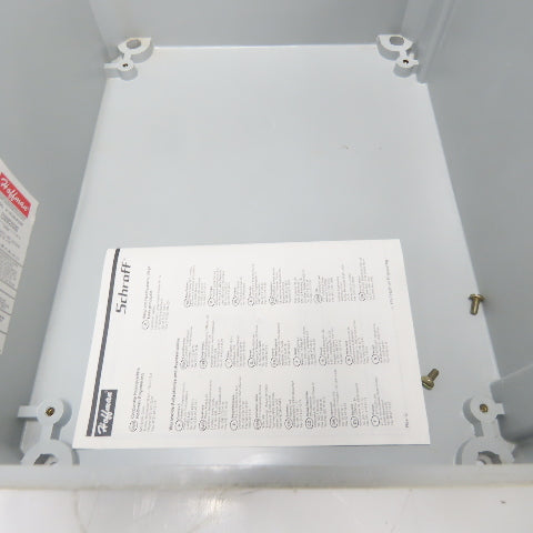 Hoffman A-16128JFGQRR 16" X 12" X 8" Quick Release Enclosure Box NEW