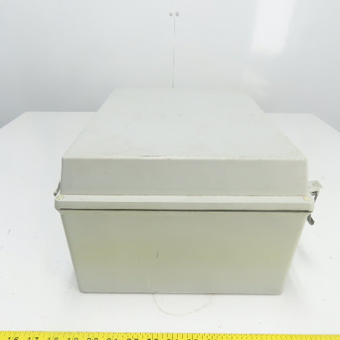 Hoffman A-16128JFGQRR 16" X 12" X 8" Quick Release Enclosure Box NEW