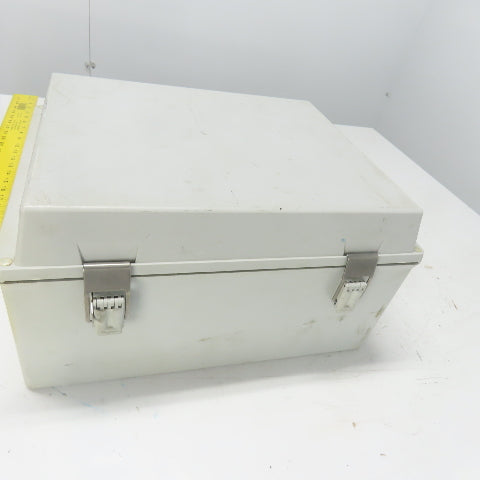 Hoffman A-16128JFGQRR 16" X 12" X 8" Quick Release Enclosure Box NEW
