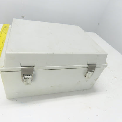 Hoffman A-16128JFGQRR 16" X 12" X 8" Quick Release Enclosure Box NEW