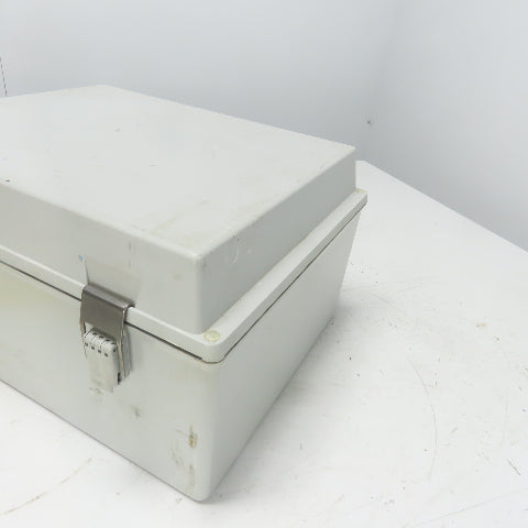 Hoffman A-16128JFGQRR 16" X 12" X 8" Quick Release Enclosure Box NEW