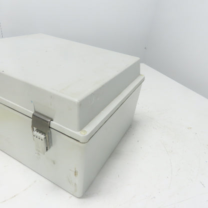 Hoffman A-16128JFGQRR 16" X 12" X 8" Quick Release Enclosure Box NEW