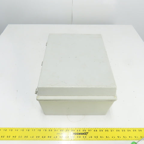 Hoffman A-16128JFGQRR 16" X 12" X 8" Quick Release Enclosure Box NEW